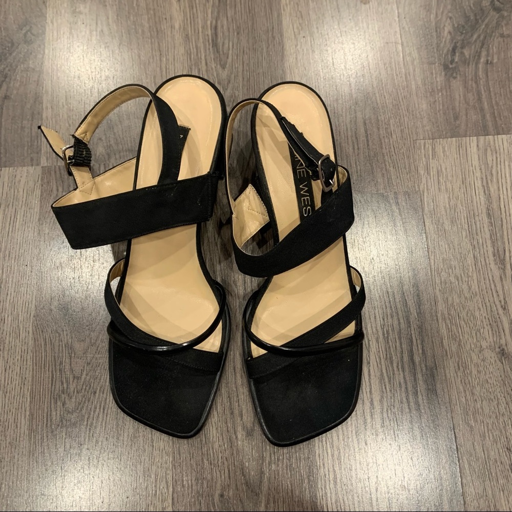 Nine West strappy small heel sandal